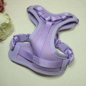 Lavender Dog Harness. Lightweight No Choke Dog Harness.